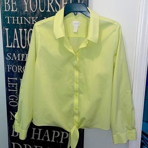Chico’s Light Green blouse